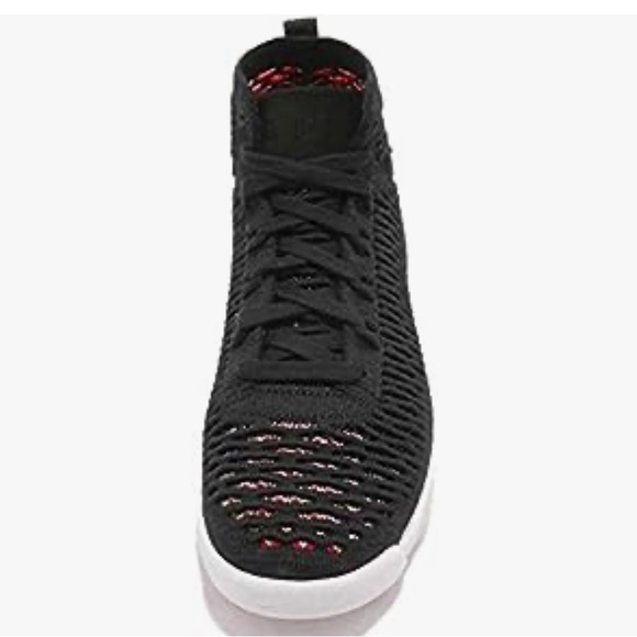 NIB Nike air Jordan’s flyknit 23s youth size 6 women’s size 7.5 black and red - Picture 8 of 15